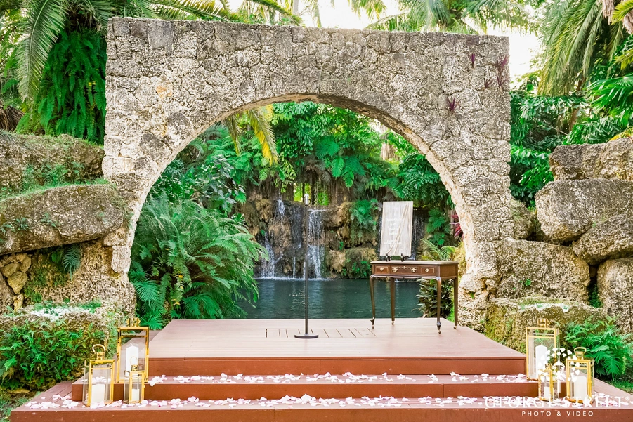 Secret Gardens Miami ceremony venue
